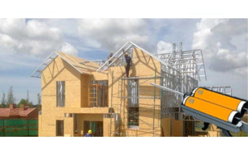 light steel villa adhesive 1