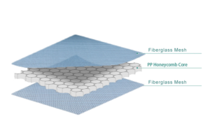 pp honeycomb fiberglass mesh