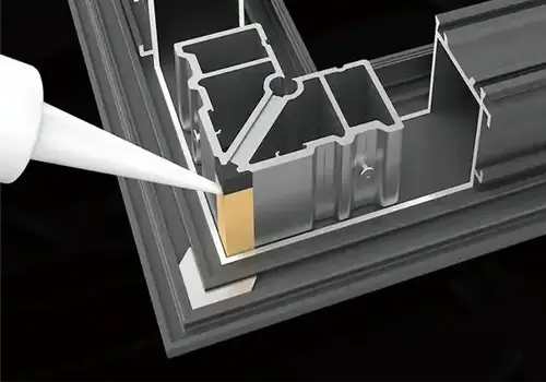 aluminum window & door corner