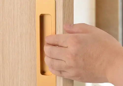 concealed door handle bonding